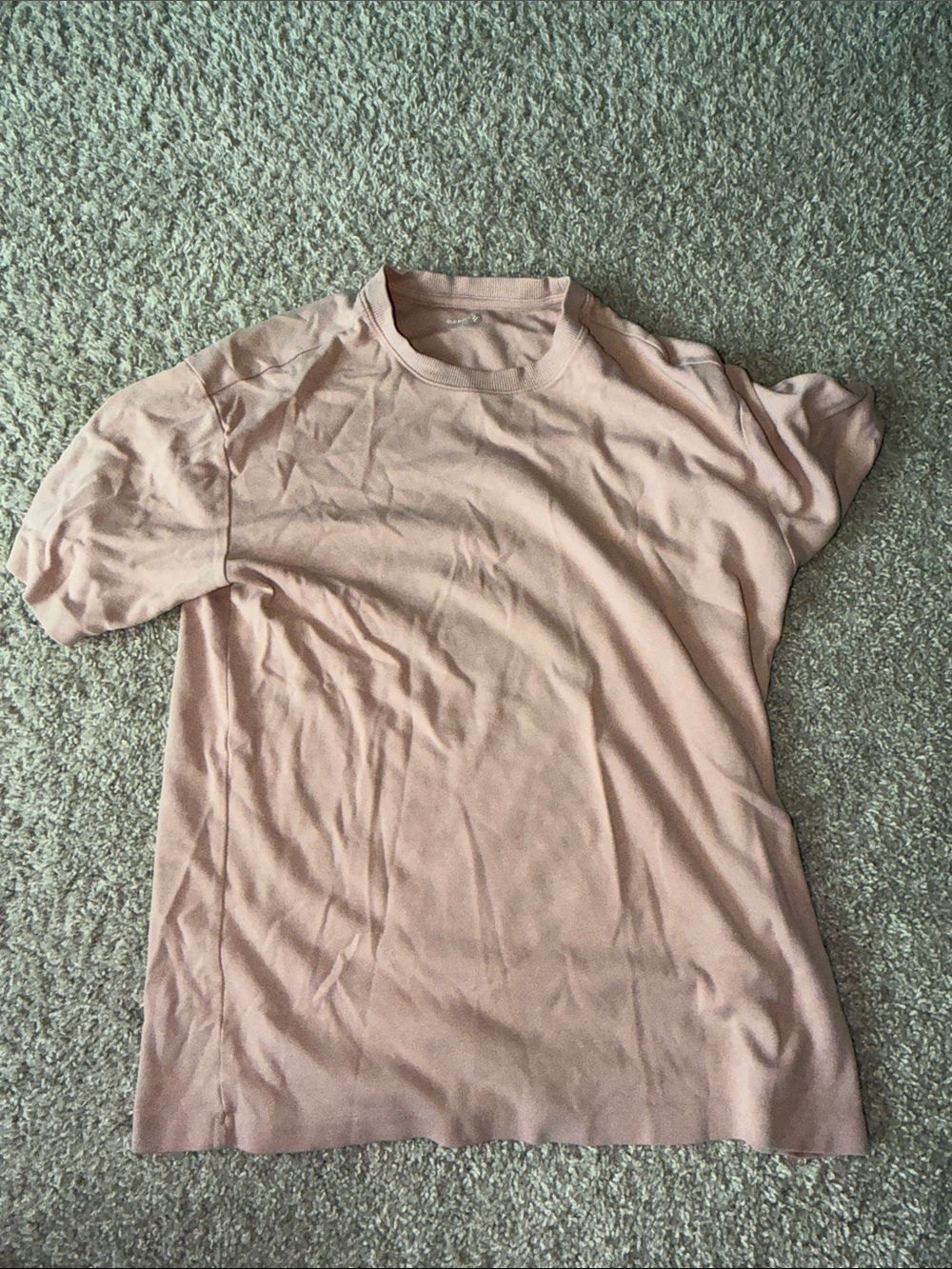Old Navy Men's Crewneck T-Shirt in Pale Pink